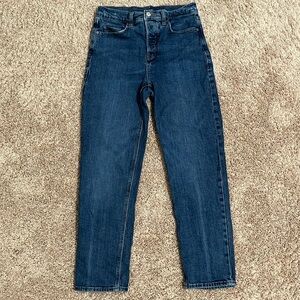 Old Navy Extra High Rise Straight Jeans w/ secret slim pockets